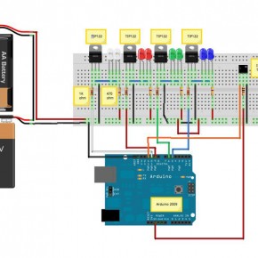 Remote-controlled fiber-optic Ceiling Light with Arduino - Open ...