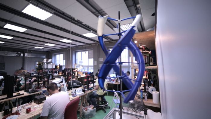 AirEnergy 3D - A 3D printed, opensource, mobile wind turbine by