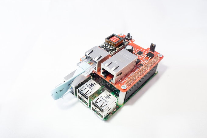 Pi Poe Switch Hat Power Over Ethernet For Raspberry Pi On Kickstarter For A Few Days Open 3324