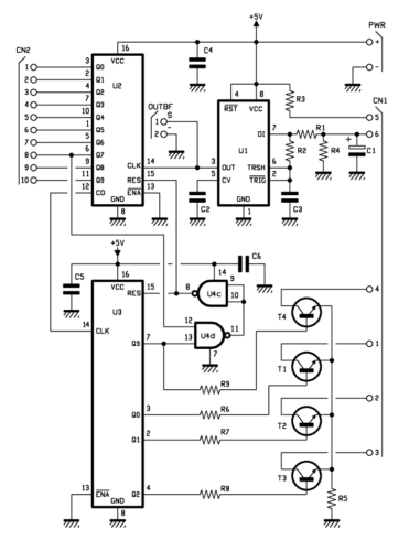 An Electronic LED Roulette you can self build - Open Electronics