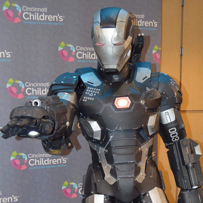 3D Printed Iron Man Suit and the War Machine Mark III for a