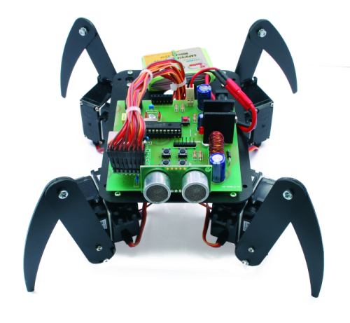 Arduino Based 4-Legged Mobile Robot Built From Scratch - M5Stack Projects