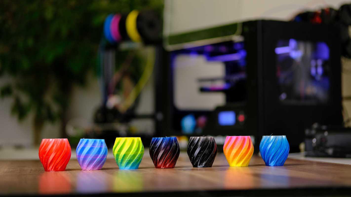 M3D Crane Quad Is The First Multi-Material And Multi-Color Desktop 3D ...