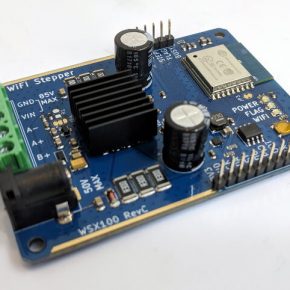 Wi-fi Stepper On Crowd Supply - Open Electronics - Open Electronics