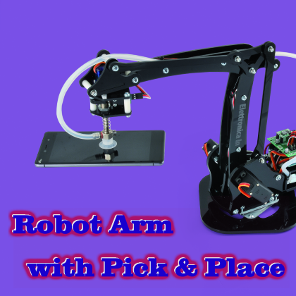Robot Arm with Pick & PLACE part 2 - Open Electronics - Open
