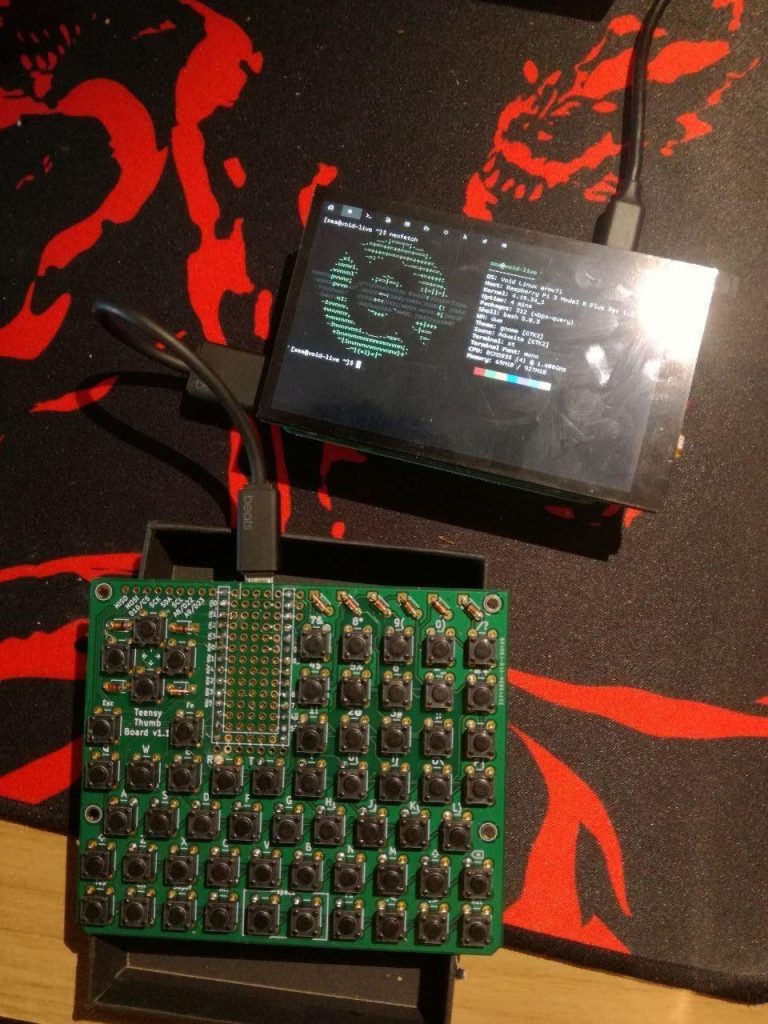 Building A Raspberry Pi Full Keyboard Handheld Open Electronics Open Electronics 1747