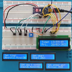 Accurate clock just using an Arduino - Open Electronics - Open Electronics