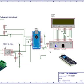 DC Wattmeter Using Arduino Nano (0-16V/0-20A) - Open Electronics - Open ...